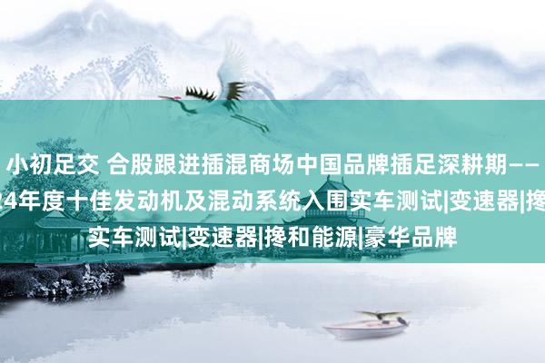 小初足交 合股跟进插混商场中国品牌插足深耕期——记“中国心”2024年度十佳发动机及混动系统入围实车测试|变速器|搀和能源|豪华品牌